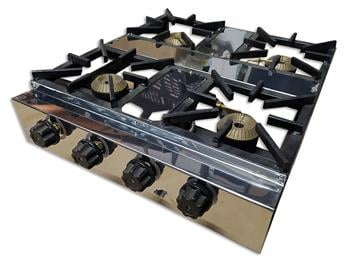 0 No - 4'Lü Profil Ocak CE Belgeli