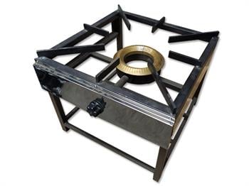 4 No - Tekli Ayaklı Profil Ocak CE Belgeli