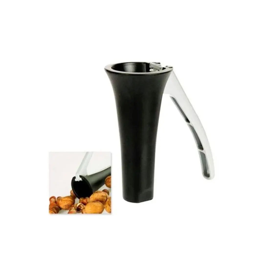 Akyüz Home Ceviz Ve Fındık Kıracağı Döküm Metal Fındık Kırma Aleti Fındık Kırıcı Siyah 