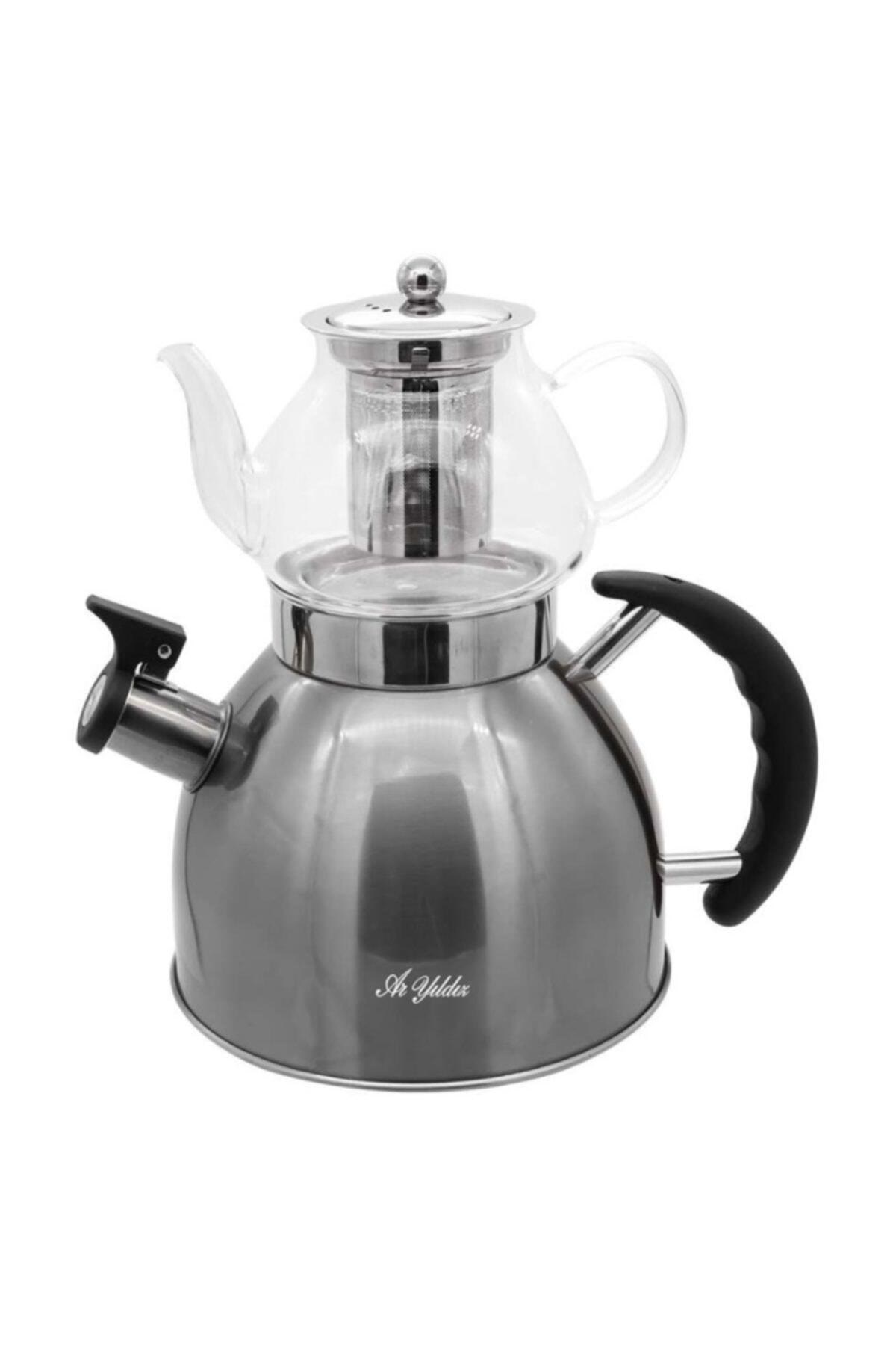 Aryıldız 10001 Kettle Mania Inox Çaydanlık 