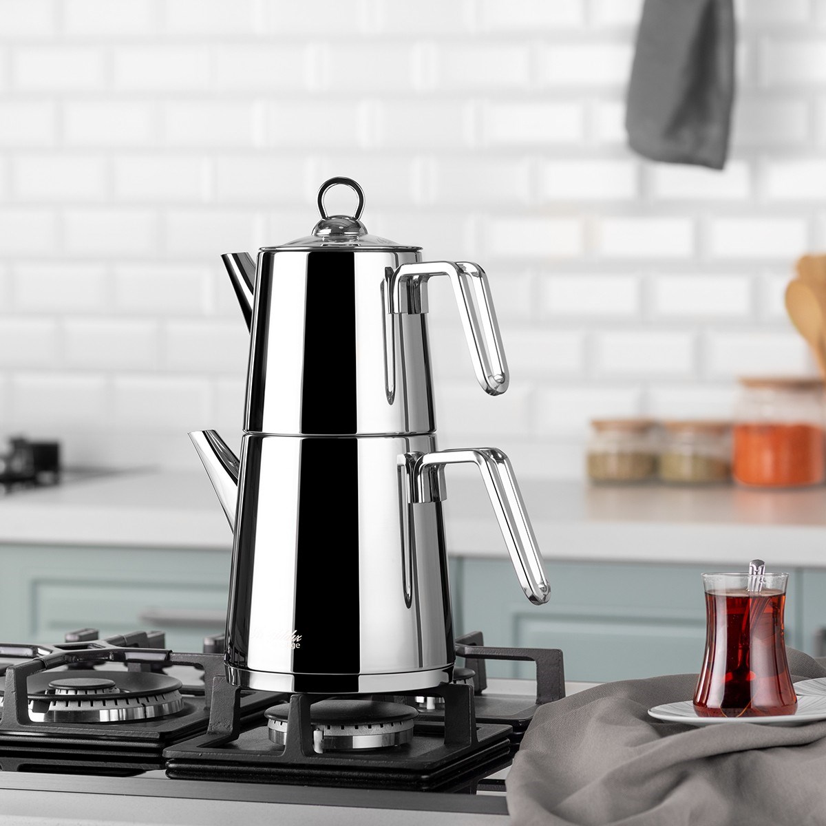 Aryıldız Chef Prestige Büyük Çaydanlık Takımı 