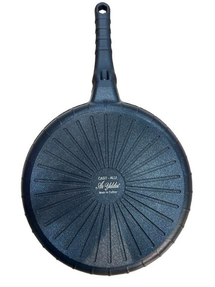Aryıldız Fontal Cast Alu Granit Döküm Tava 24 Cm Siyah Ar243381 