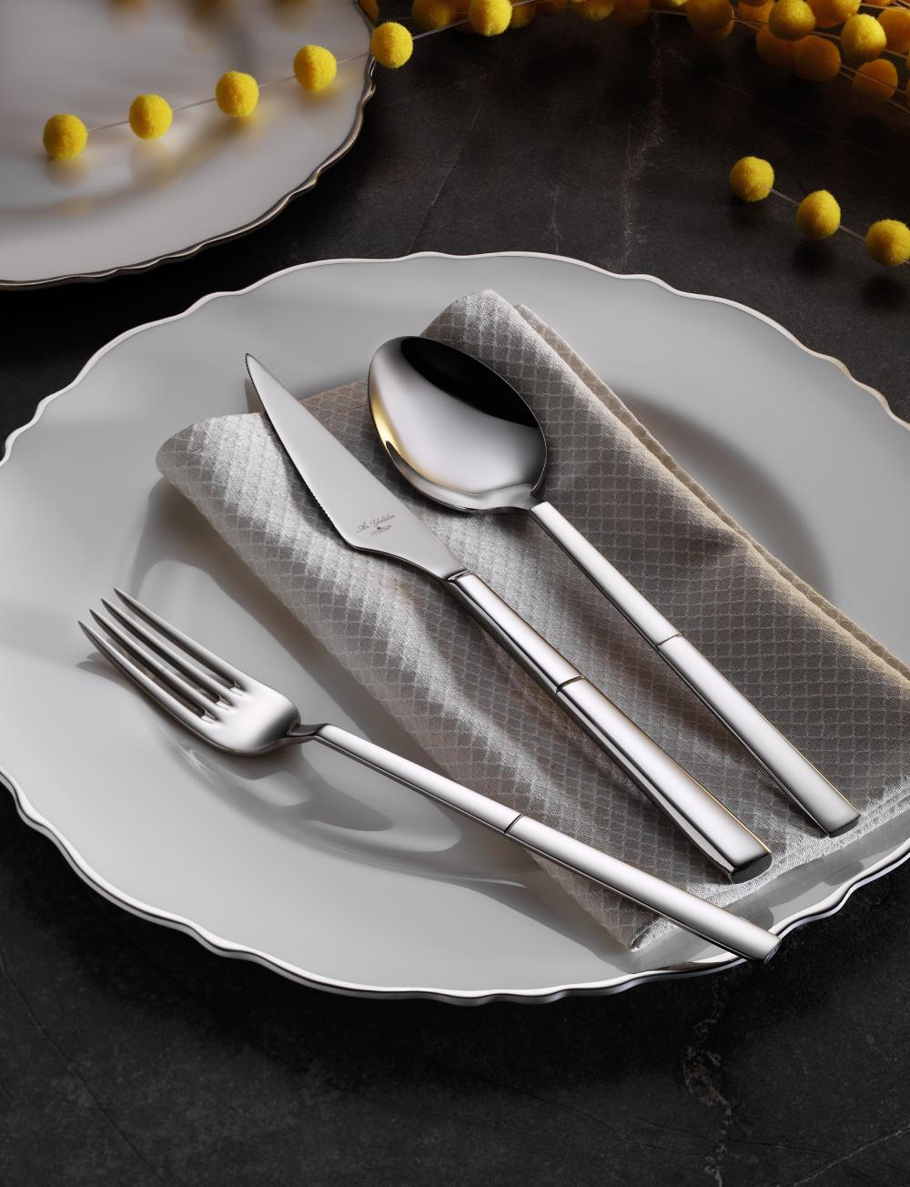 Aryıldız Gusto Prestige 84 Parça Çatal Kaşık Bıçak Takımı 