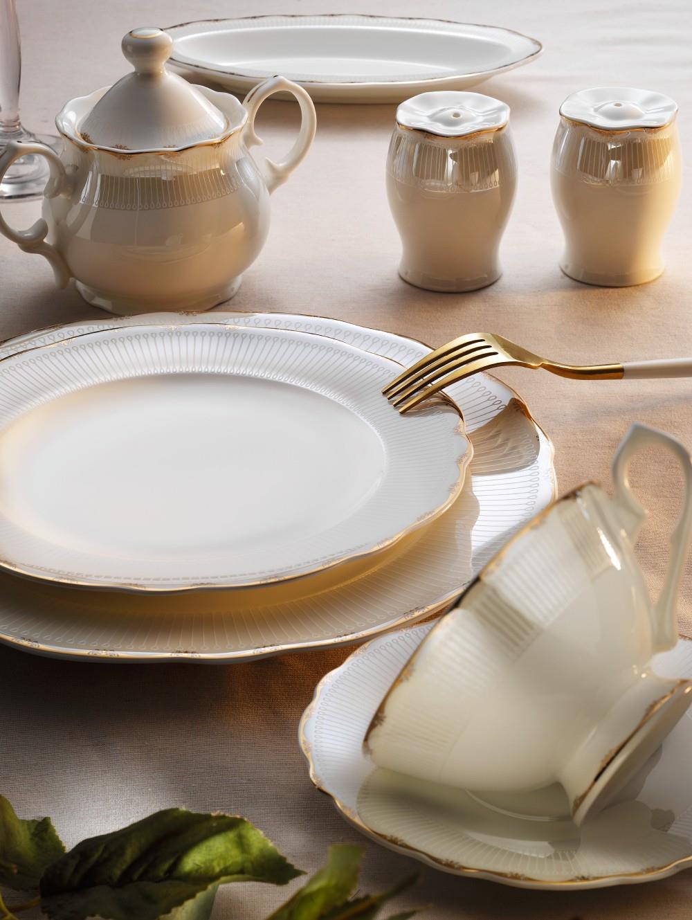 Aryıldız Milanis 36 Parça Porselen Kahvaltı Takımı Ar250983 