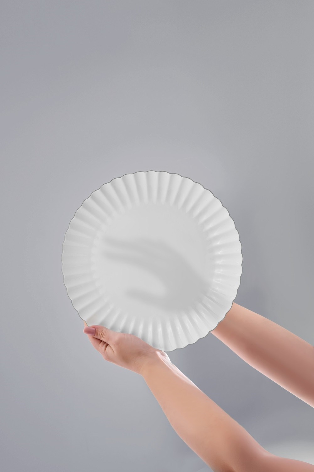 Aryıldız Sintra Platin 60 Parça Porselen Yemek Takımı Ar255476 