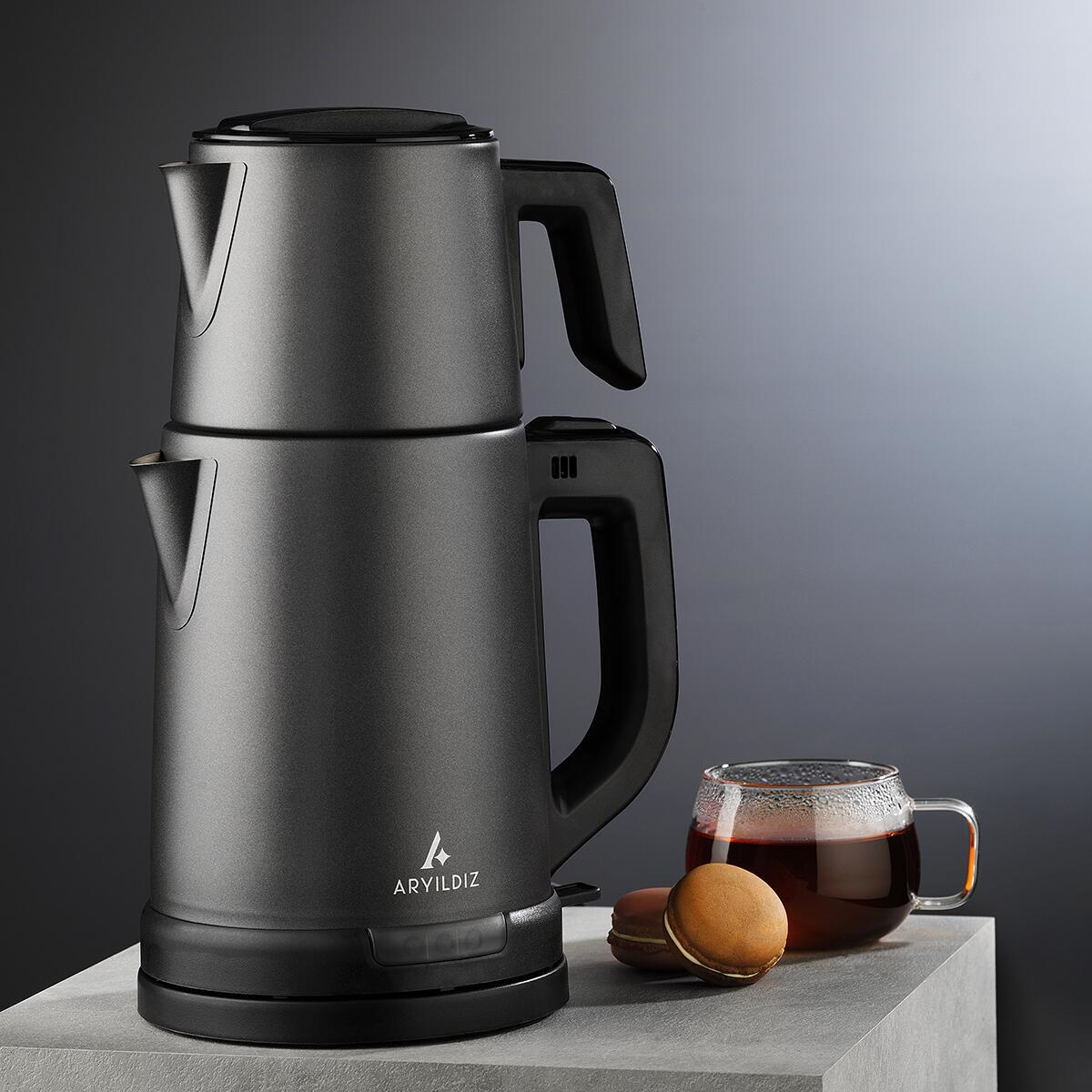 Aryıldız Tea Harmony Çay Makinesi Antrasit A256572 