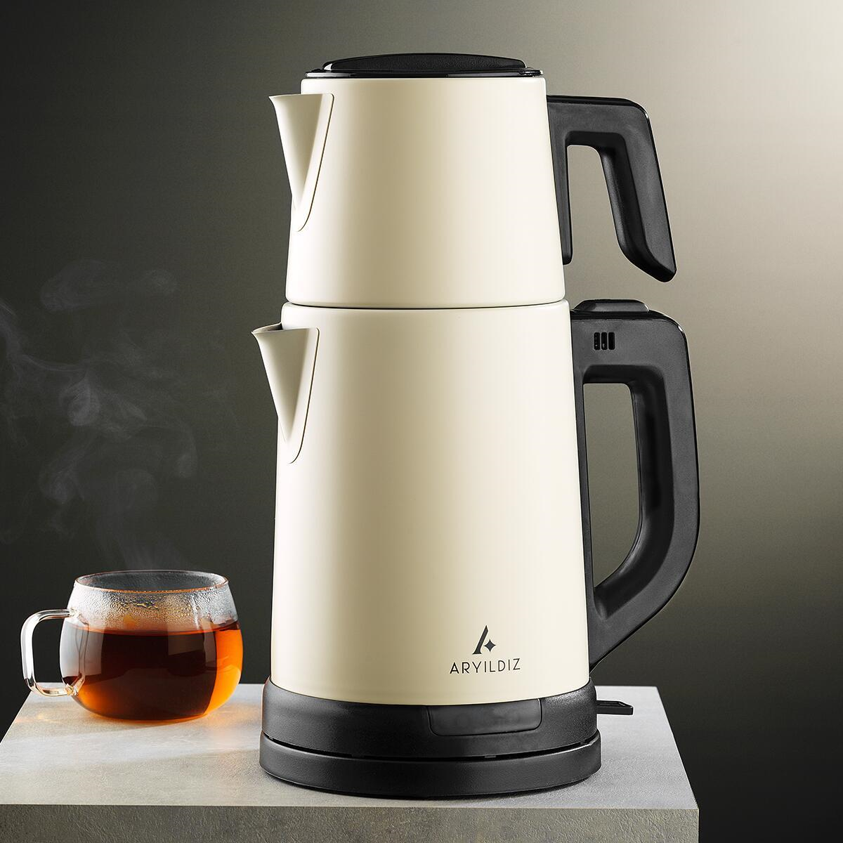 Aryıldız Tea Harmony Çay Makinesi Krem A256565 