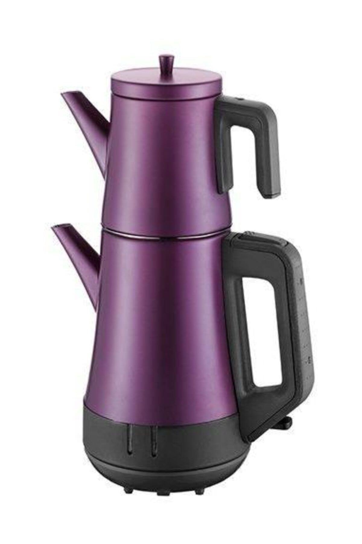 Aryldız Çaymania 10001 Purple 1800 Watt Çelik Çay Makinesi 