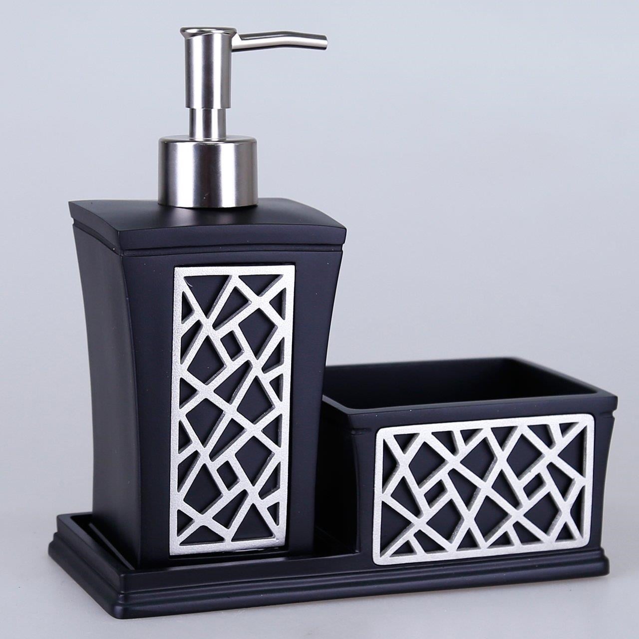 By Selim Mirage Sıvılı Süngerlik Siyah Gümüş Polyester 