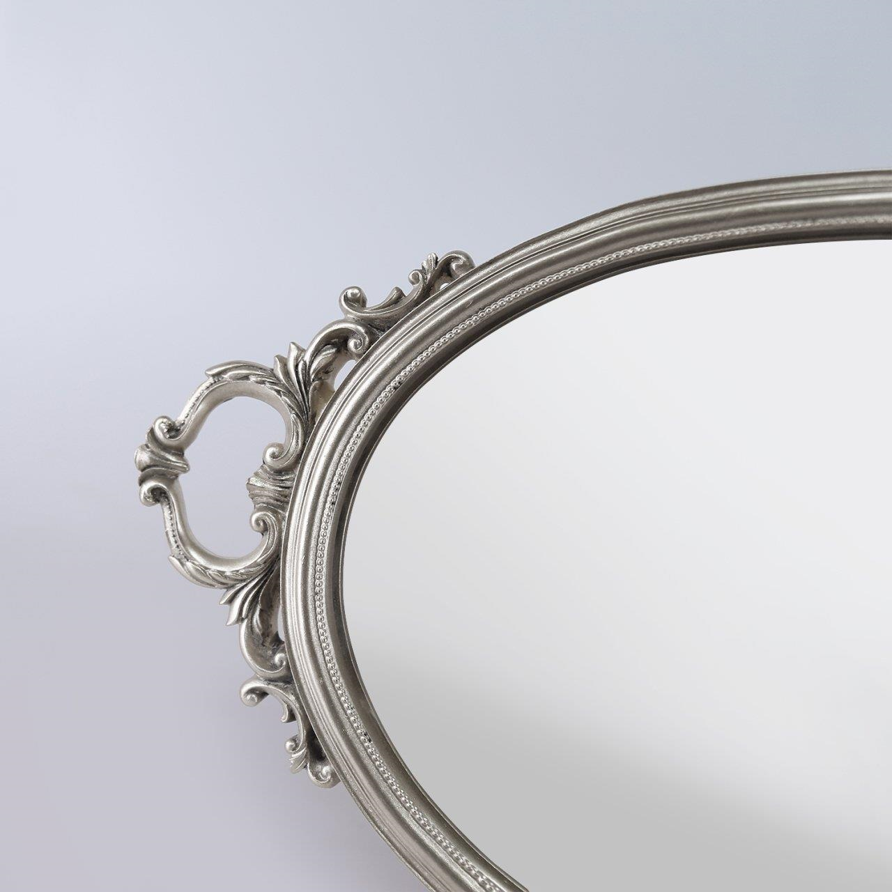 By Selim Tepsi Ahsen Aynalı Gümüş Stps 102gms70rs 