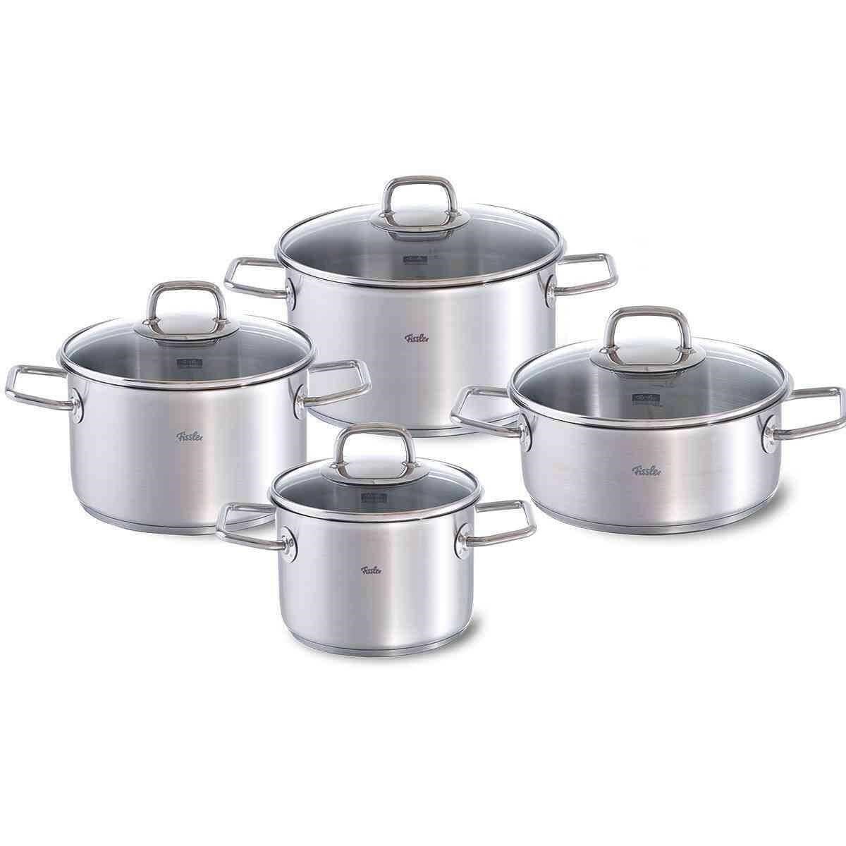Fissler Viseo Çelik Tencere Seti 8 Parça 