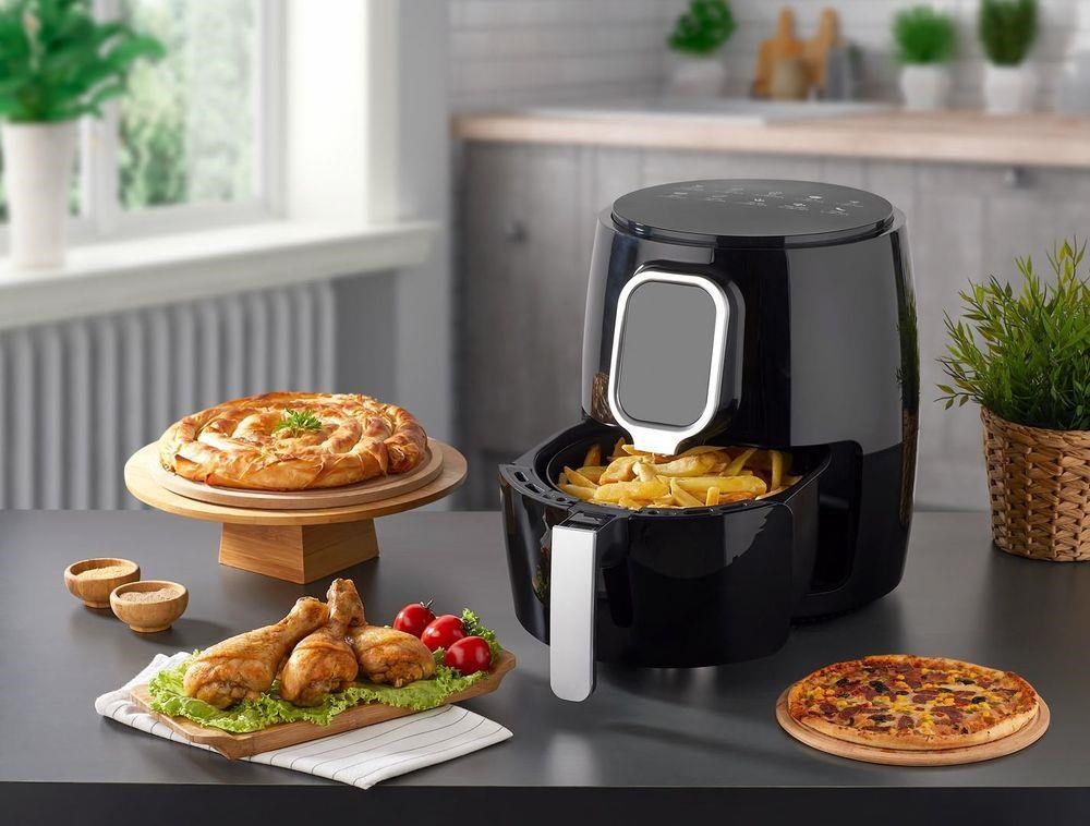 Kahramanlar Air Fryer Dijital Ayarlı Fritöz XXL 5 Litre Kapasite 