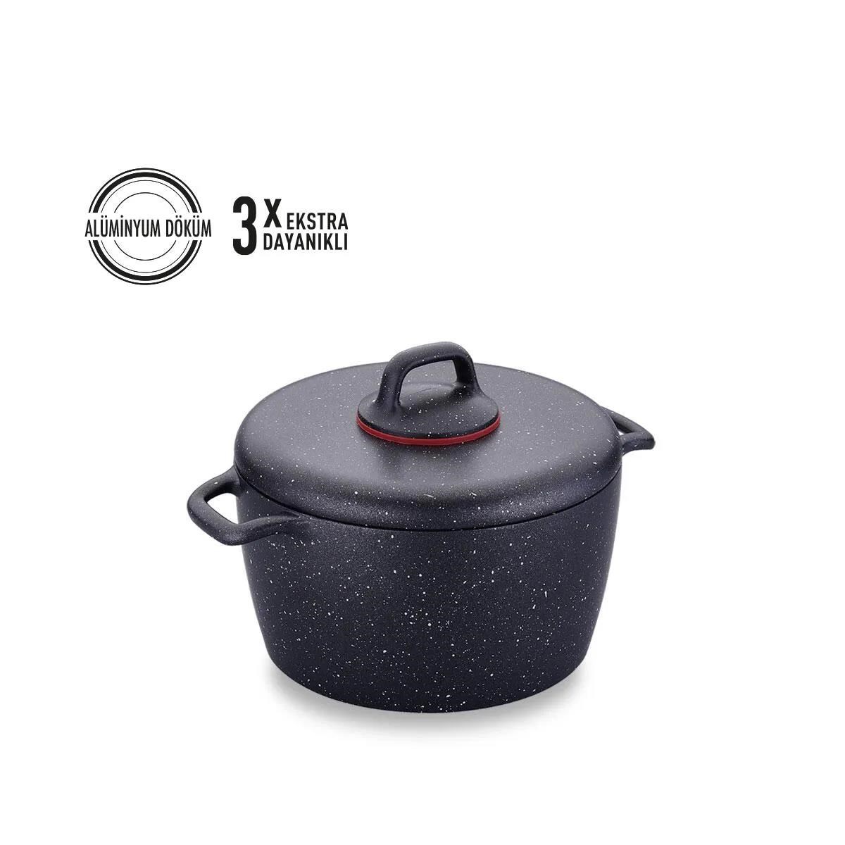 Korkmaz A1351 Gusto Plus Derin Tencere 20 x 10 