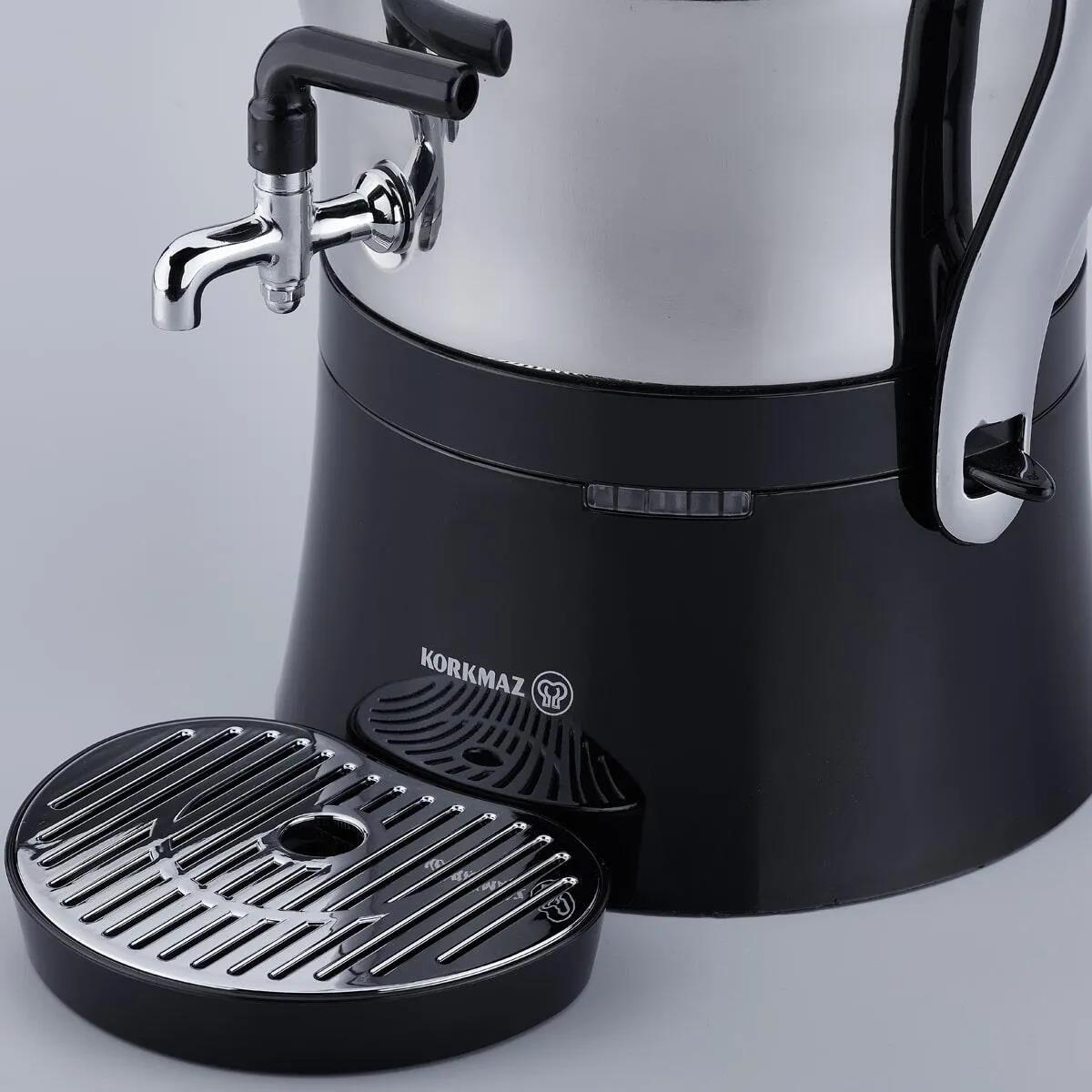 Korkmaz A842 Çaykolik-2 Semaver Inox/Krom 