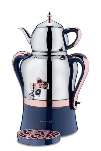 Korkmaz A843-01 Hanedan Semaver Azura Inox/Rosegold 