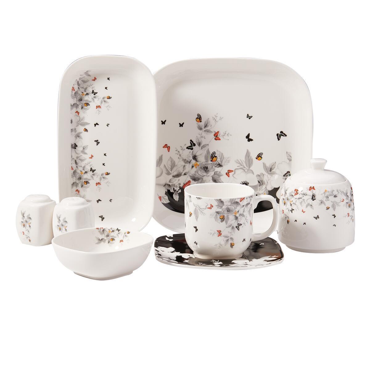 Korkmaz A8625 Kappa Collection 28 Parça Kahvaltı Takımı 