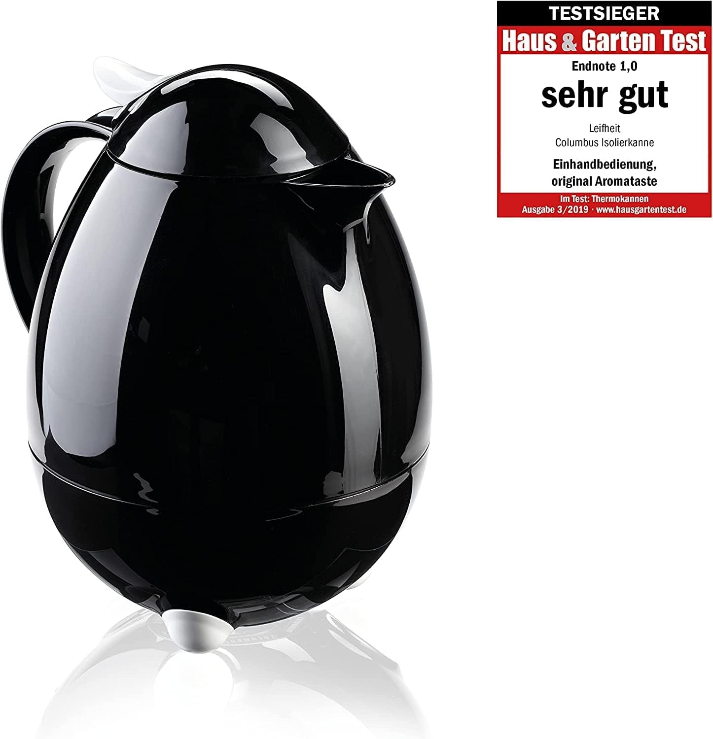 Leifheit Colombus Termos 1 Litre Siyah LFH28301 