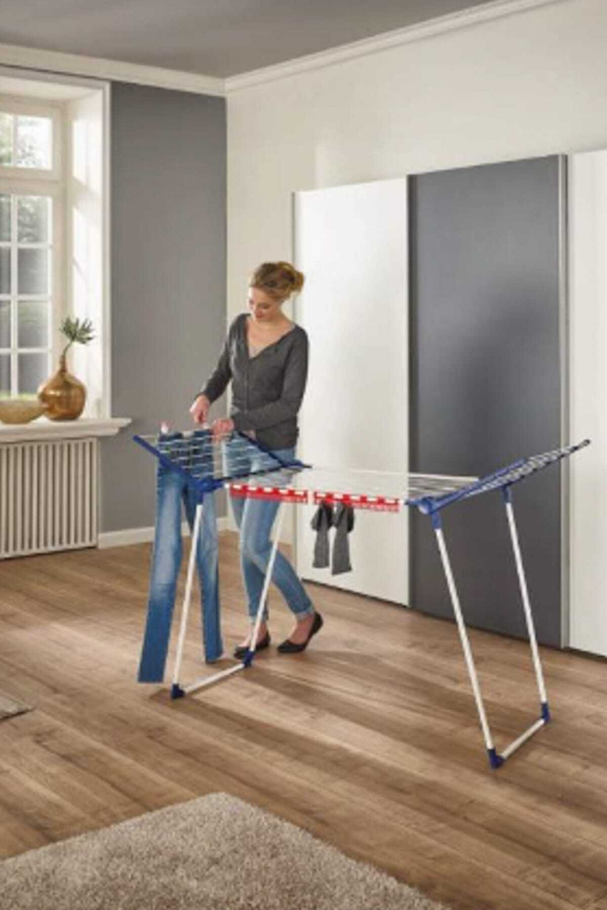Leifheit Pegasus 180 Solid Plus Çamaşır Kurutma Askılık 157x66 Cm LFH81510 
