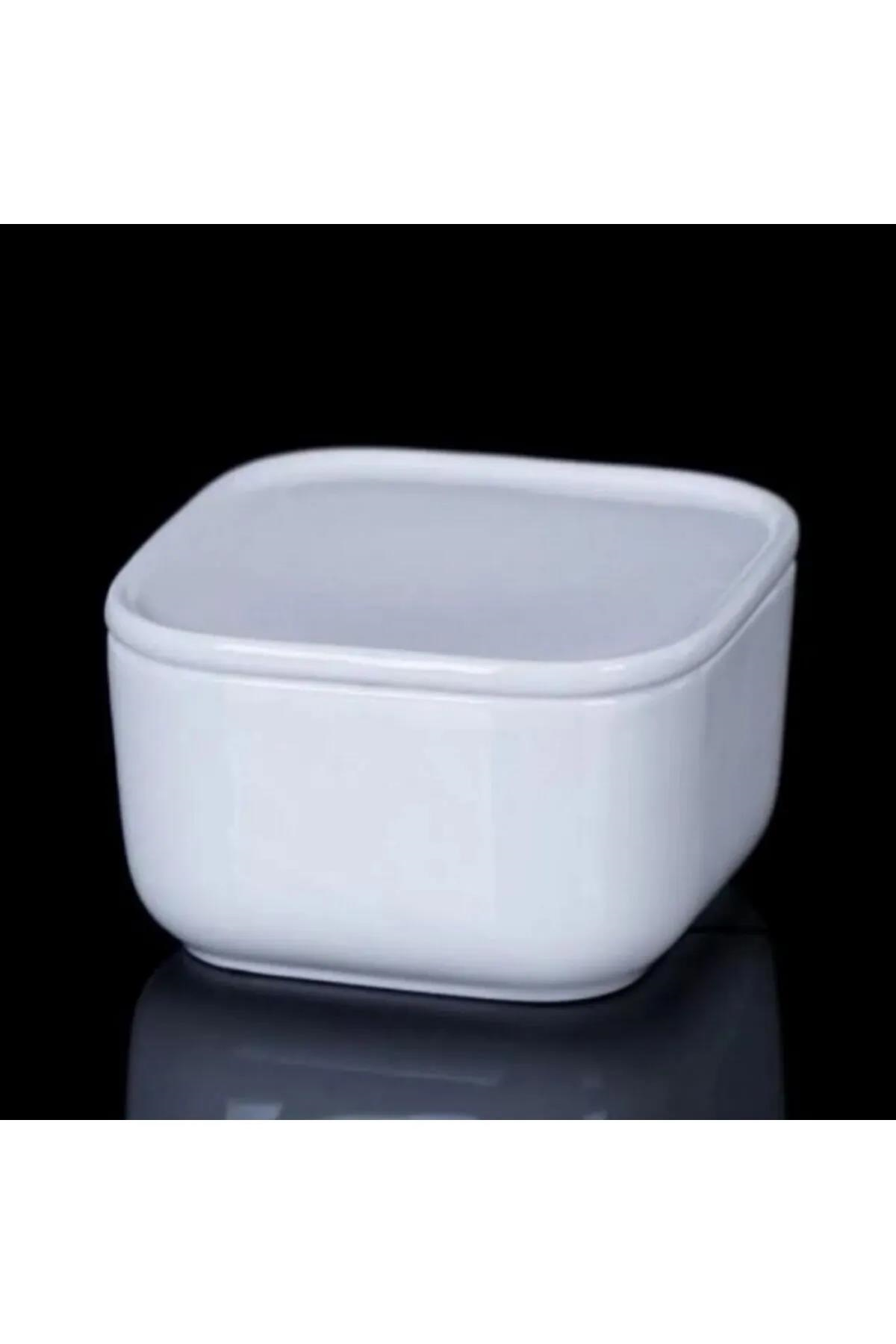 Mien Porselen Kapaklı Kahvaltılık Kase 9x6 Cm Por19-316 