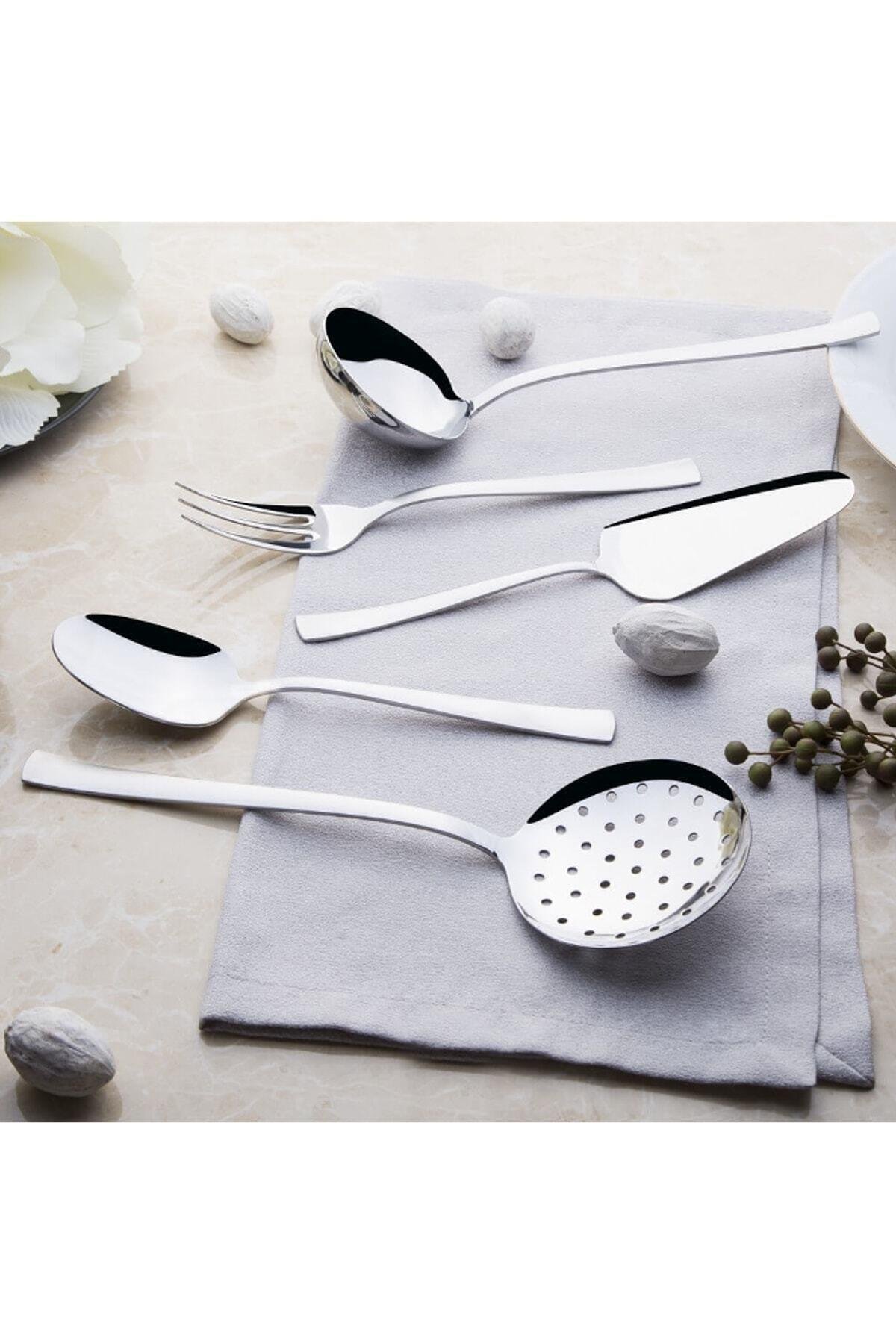 Nehir Deniz Sade 5 Parça Sade Servis Takımı 