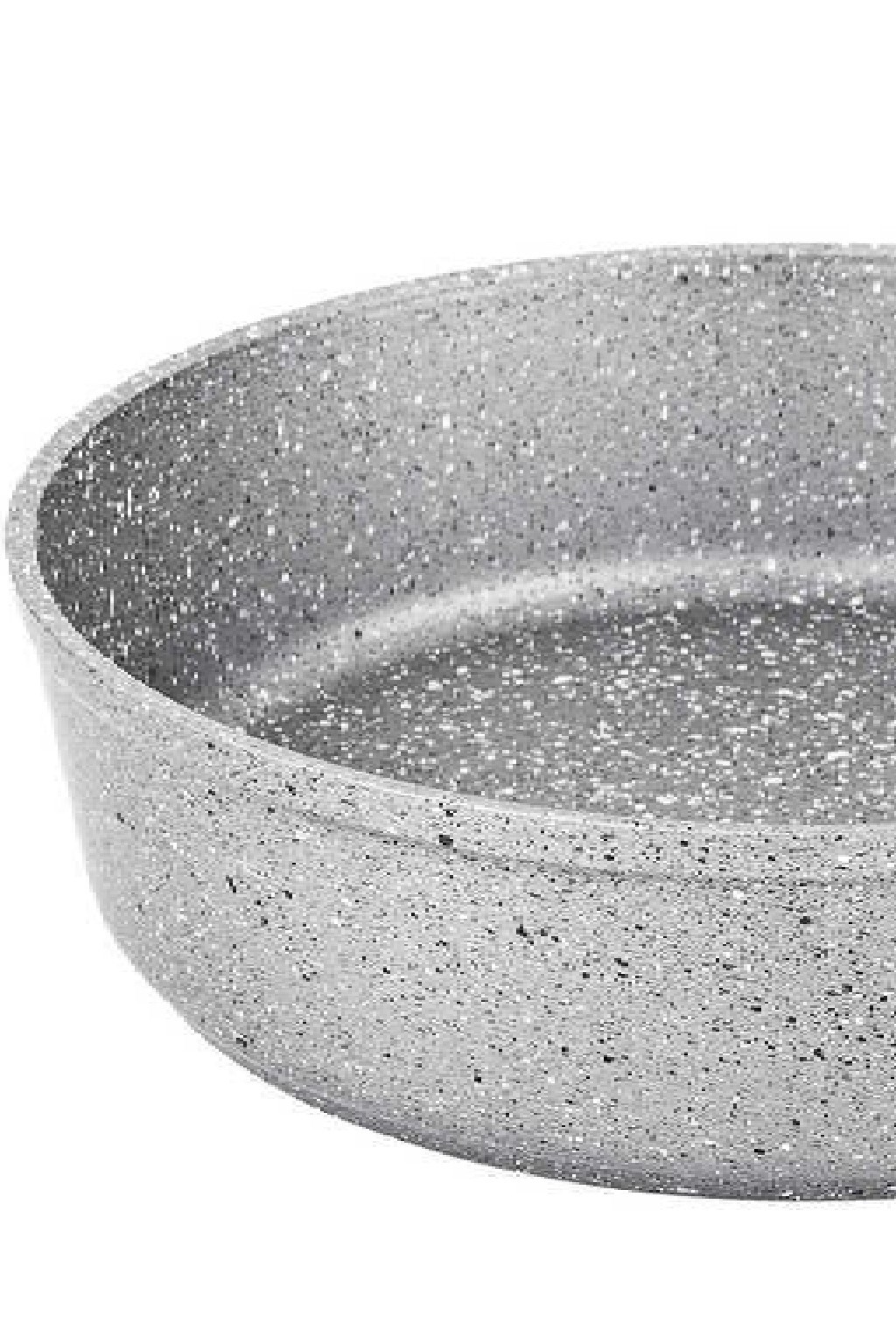 OMS 3411 Granit Fırın Tepsisi 30x8,5 Cm Gri 
