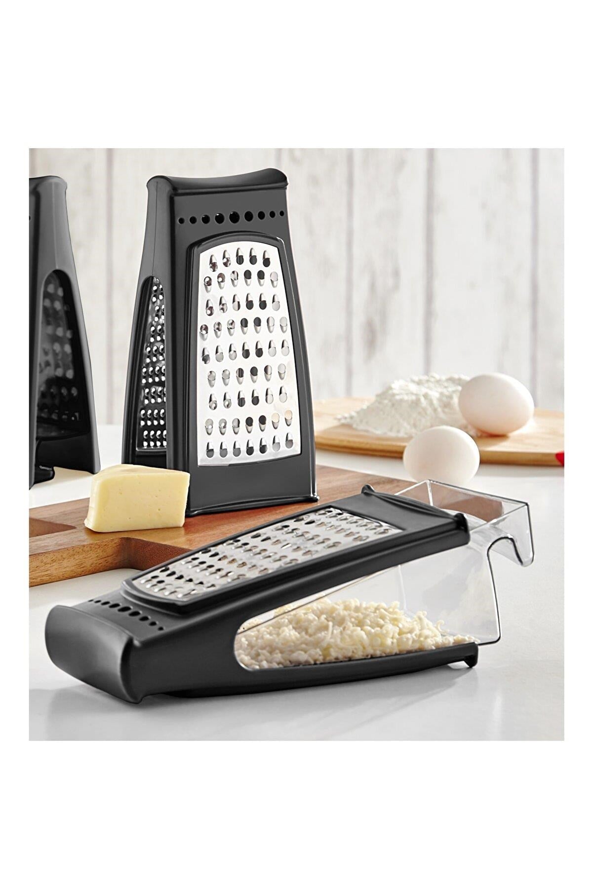 Oms Çift Yönlü Hazneli Paslanmaz Rende 