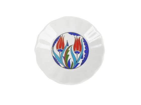 Porland Lalehan Porselen Çay Tabağı 11 Cm 