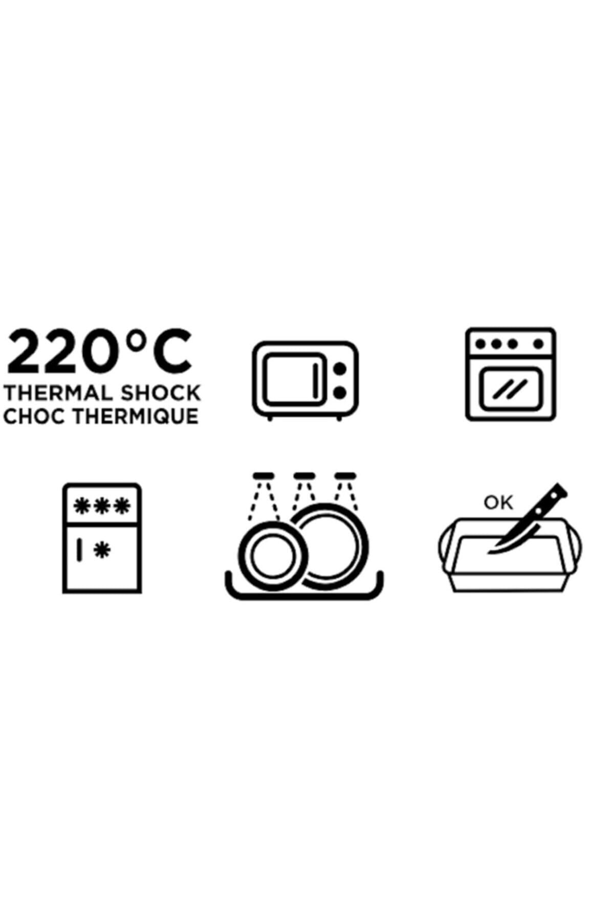 Pyrex 216P000 Dikdörtgen Saklama Ve Fırın Kabı 