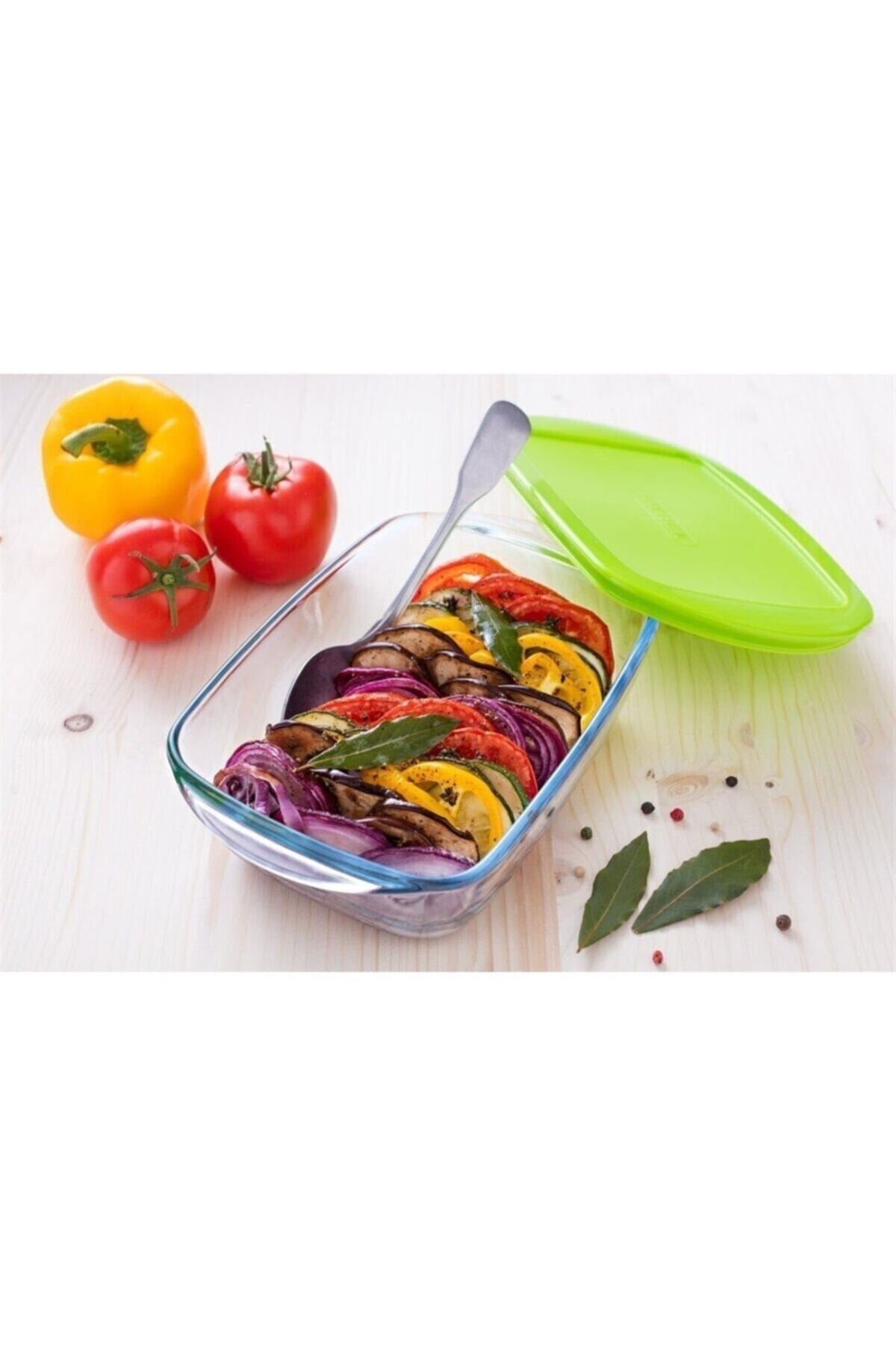 Pyrex 216P000 Dikdörtgen Saklama Ve Fırın Kabı 