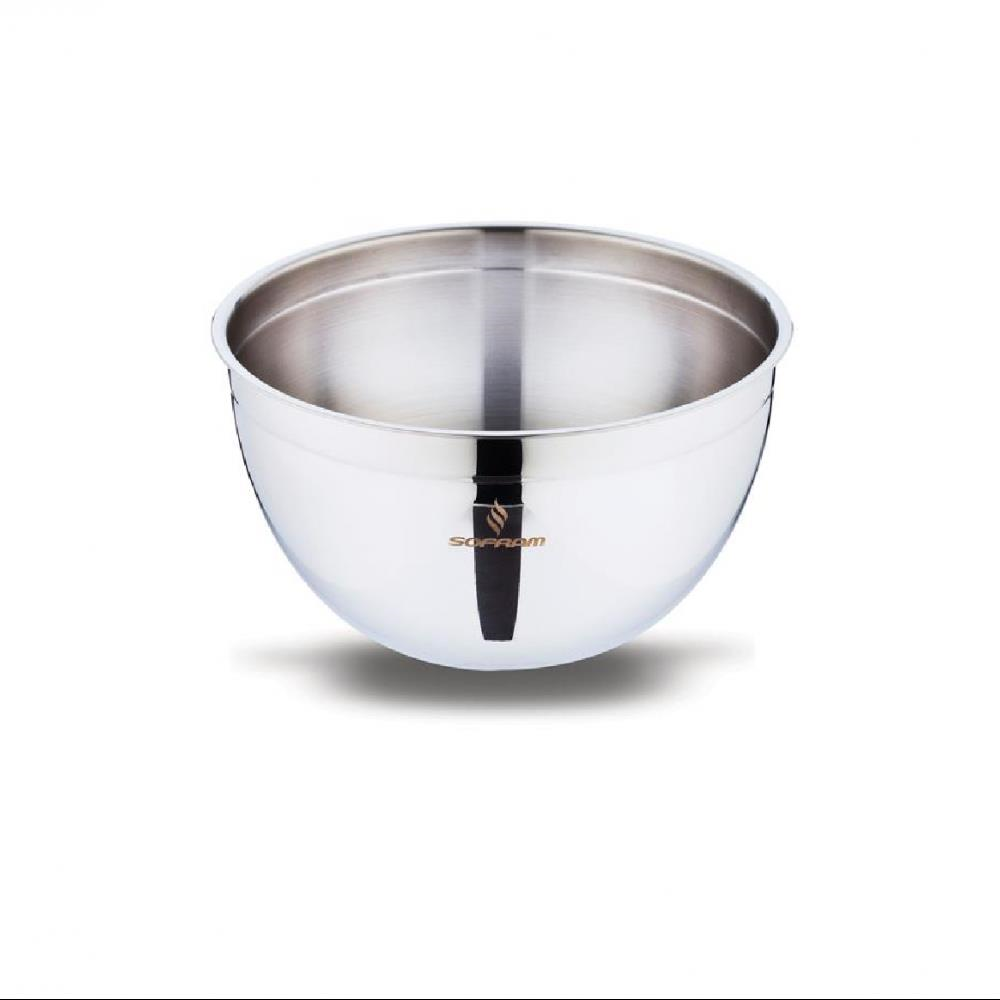 Sofram Çelik Derin Karıştırma Kabı Kase 24 Cm 4,60 Litre 