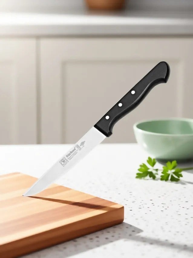 Sürmene Et Ekmek Mutfak Bıçağı 24 Cm Paslanmaz Çelik Dilimleme Doğrama Kesim Bıçağı Sürbisa 61003 