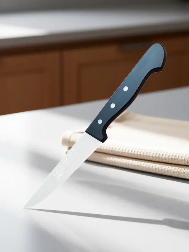 Sürmene Kasap Bıçağı 25 Cm Pimli Paslanmaz Çelik Sıyırma Doğrama Et Sebze Ekmek Mutfak Çeyiz Bıçağı 