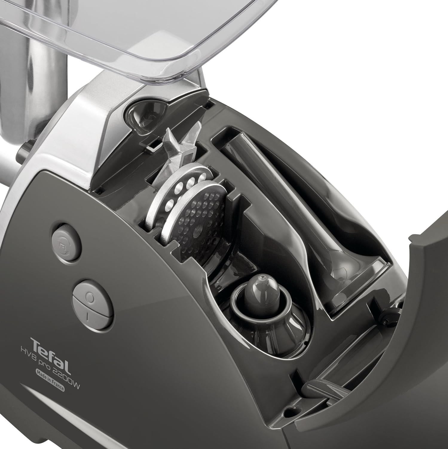 Tefal HV8 Pro 9in1 2200 Watt Paslanmaz Çelik Kıyma Makinesi 