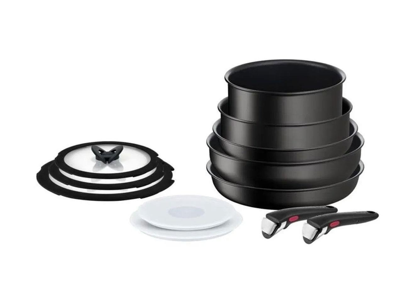 Tefal Ingenio Exception Titanyum 6X Büyük Set 12 Parça Titanium 