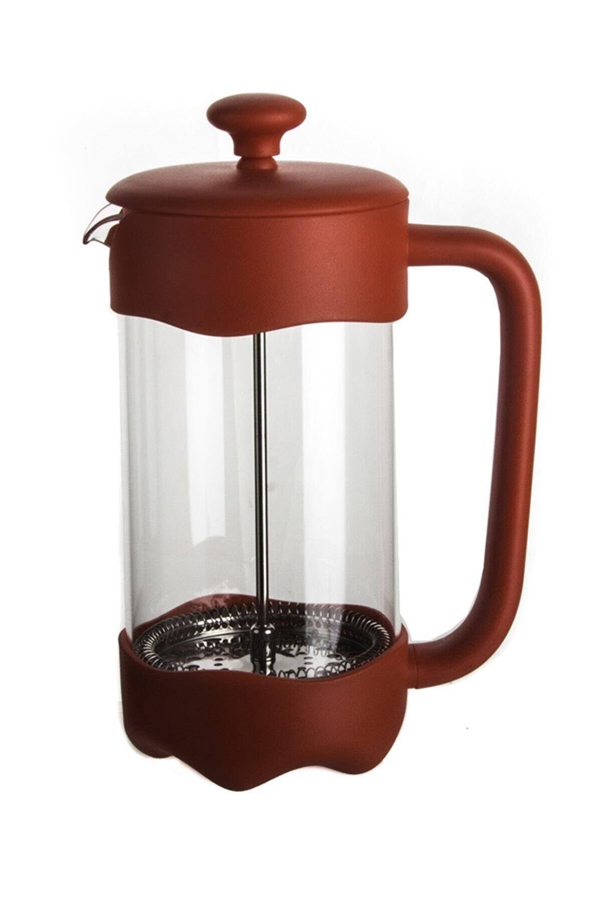 Ultraform Luna French Press Kırmızı 1000 ML 