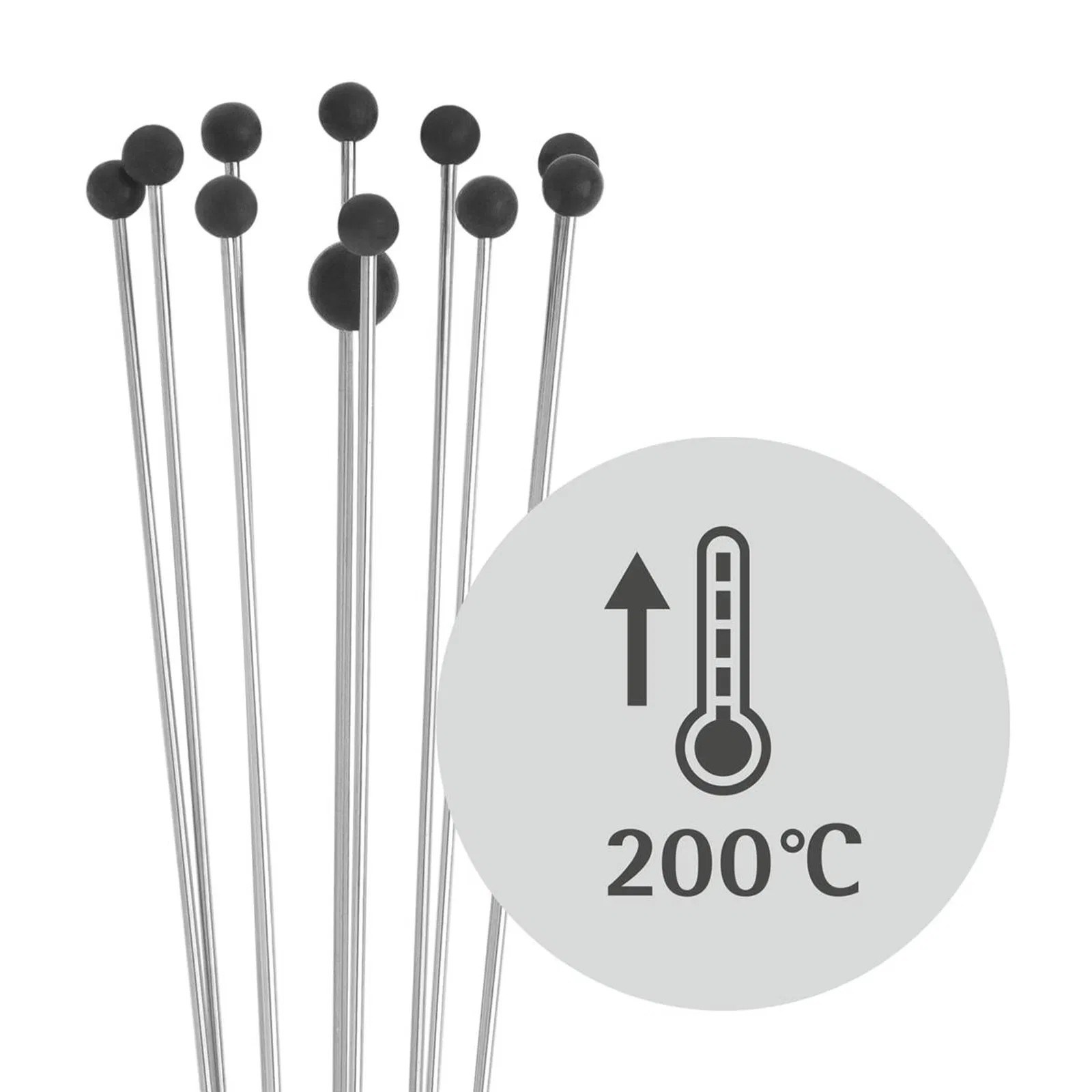 WMF Profi Plus Flexi Silikon Uçlu Çırpıcı Halka Kilitli 32 Cm 3201010181 