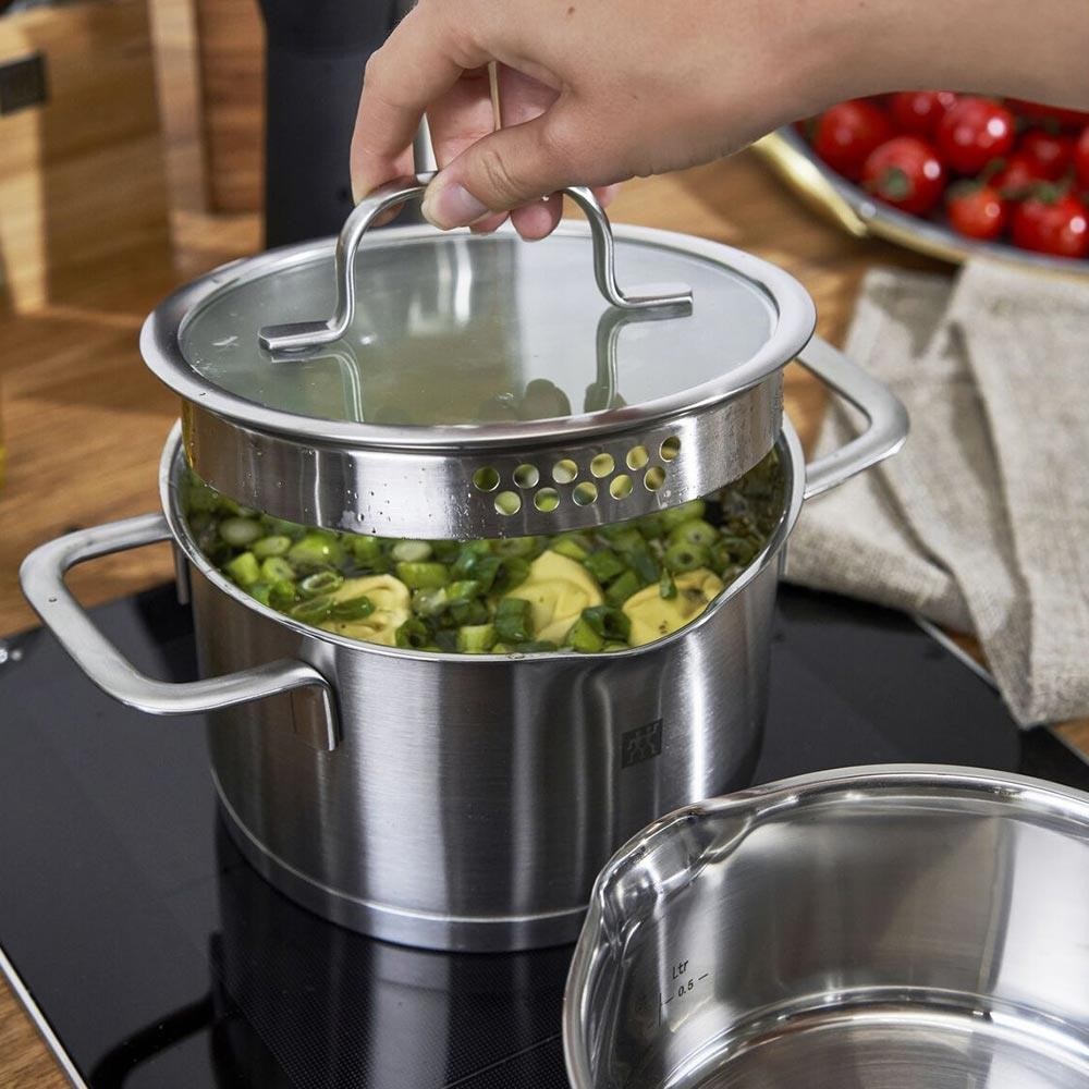 Zwilling 669200050 Trueflow 5 Parça Tencere Seti Paslanmaz Çelik 