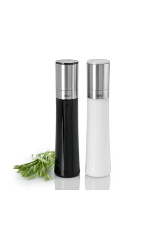 Adhoc Aroma Karabiber ve Tuzluk Siyah Beyaz 23,5 Cm 