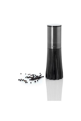 Adhoc Crysal Tuz ve Biber Değirmeni Siyah 17 cm 