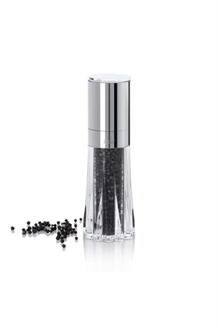 Adhoc Crystal Tuz ve Biber Değirmeni Şeffaf 17 cm 