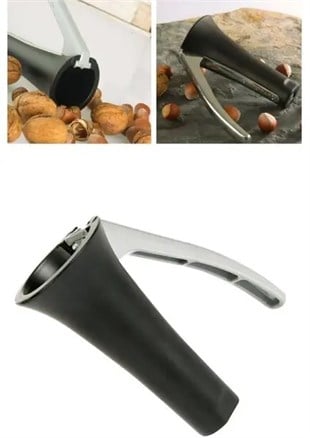 Akyüz Home Ceviz Ve Fındık Kıracağı Döküm Metal Fındık Kırma Aleti Fındık Kırıcı Siyah 