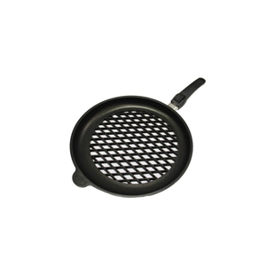 Amt Delikli Döküm Bbq Tava 32 Cm Sökülebilir Sap 432BBQEZ20B 