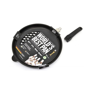 Amt Delikli Döküm Bbq Tava 32 Cm Sökülebilir Sap 432BBQEZ20B 