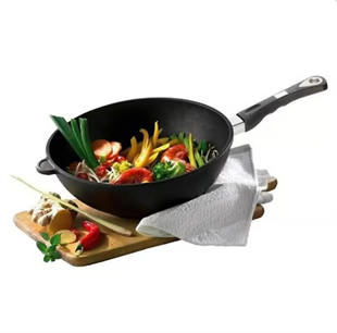 AMT Gastroguss 1030SE Döküm Wok Tava 30 Cm 2,7 Litre 