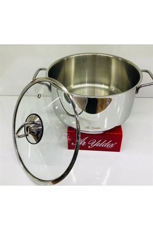 Aryıldız 10014 Metal Kulp Derin Tencere 22 Cm 