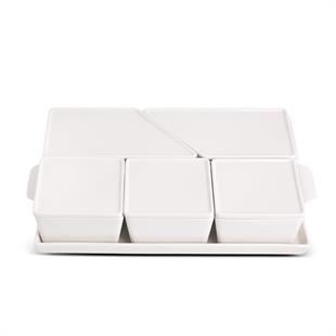 Aryıldız 11 Parça Tepsili Porselen Kahvaltılık Ar249314 