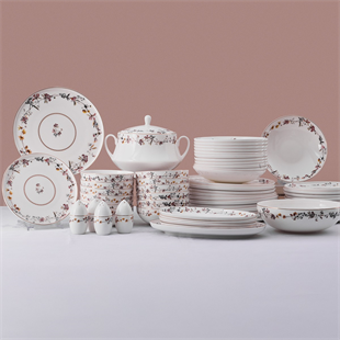 Aryıldız Alesta 60 Parça 12 Kişilik Porselen Yemek Takımı Ar259351 