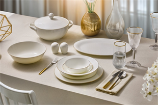 Aryıldız Ardini 60 Parça Porselen Yemek Takımı Ar262375 