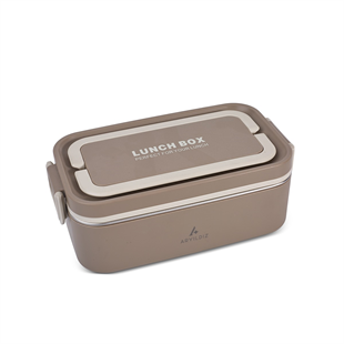 Aryıldız Bento Lunch Box Yemek Termosu Haki 2 Bölmeli Ar262191 