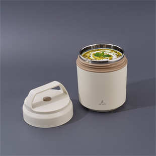 Aryıldız Bento Lunch Box Yemek Termosu Beige 420 Ml Ar262221 